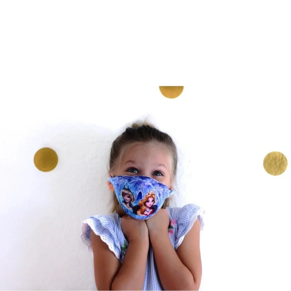 Frozen SnowQueen Kids Face mask